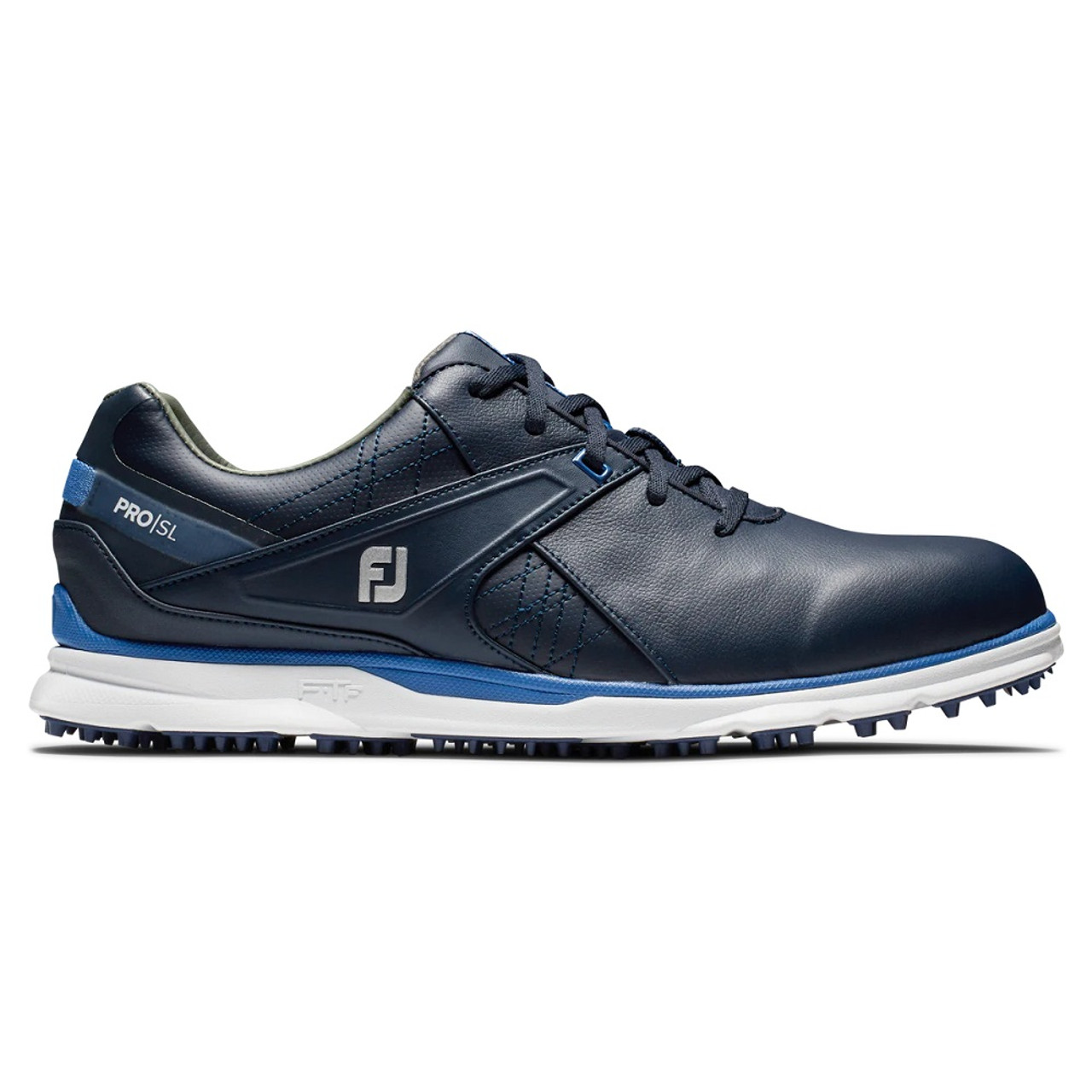 FootJoy Men's Pro|SL Golf Shoes - 53812 Navy/Light Blue - Maple